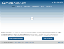 Tablet Screenshot of garrison-assoc.com